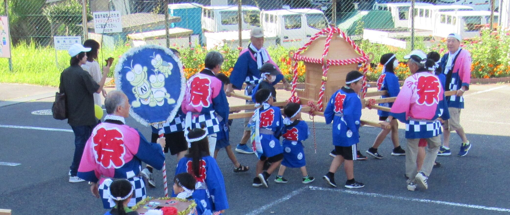 ふれあい夏祭り（子供みこし）