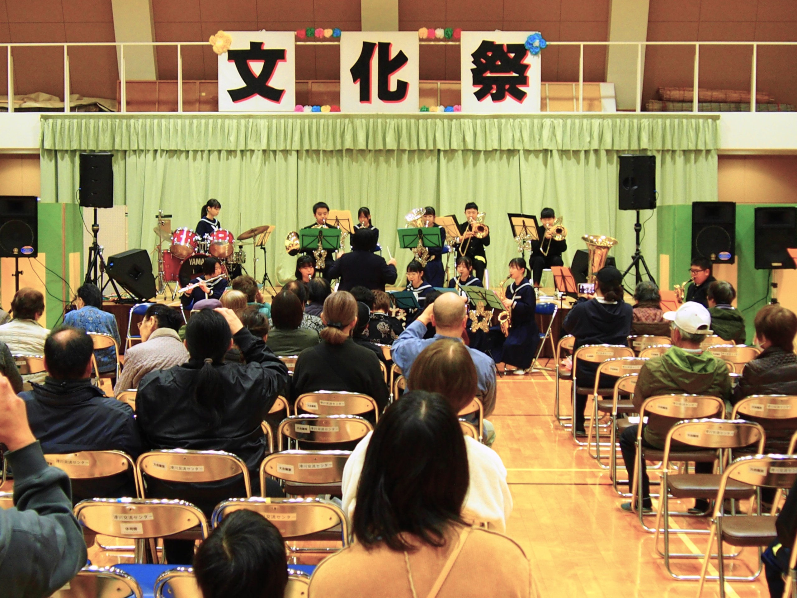 文化祭（滑川中学校吹奏楽部）